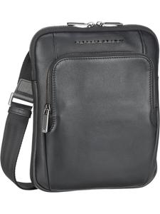Сумка через плечо Porsche Design Roadster Leather Shoulderbag S 1511, черный