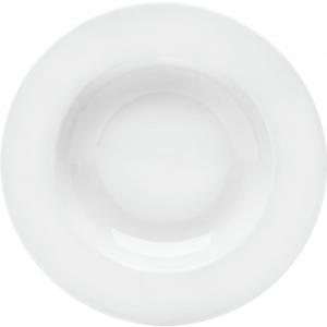 Тарелка для супа van Well Gourmet, подходящая для мытья в посудомоечной машине и использования в микроволновой печи, фарфор, Ø 22,5 см Van Well, белый