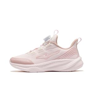 Кроссовки для бега с низким верхом и амортизацией Shadow Capture, противоскользящие, с отскоком. ERKE KIDS, розовый