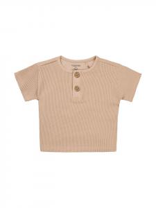 Noppies Футболка "Обернай" бежевого цвета