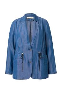 Межсезонная куртка MIAMODA, синий деним