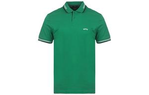 Футболка поло мужская зеленая HUGO BOSS