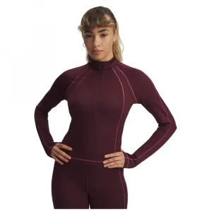 Толстовка Under Armour Coldgear Textured half zip, фиолетовый