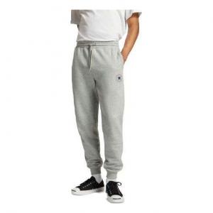 Спортивные брюки Converse Go-To All Star Patch Standard-Fit Fleece Sweatpants 'Grey', серый