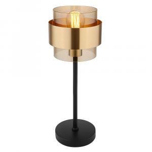 Globo Lighting Настольная лампа, металл, стекло, черный