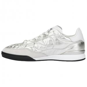 CHANEL 25s низкие повседневные кроссовки women's silver