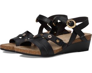 Сандалии Naot Sparkle, цвет Jet Black Leather