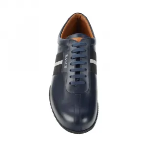 Мужские кожаные кроссовки Bally Frenz 6230487 Ink, синий