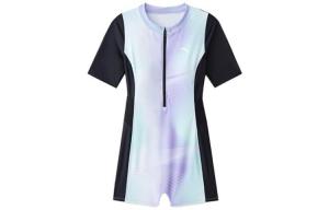 Слитный купальник серии Wild Waist для женщин, светло-фиолетовый Anta