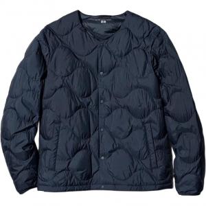 UNIQLO Пуховик мужской морской синий, 69 Marine Blue