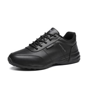 RED DRAGONFLY Платформенные износостойкие утепленные низкие слипоны спортивные кроссовки мужские черно-серые, цвет Black Gray