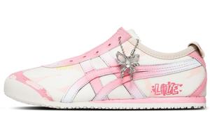 Кроссовки Onitsuka Tiger MEXICO 66 Lifestyle Shoes Unisex Low-top White/pink, белый