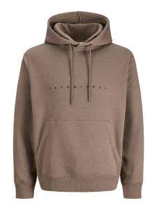 Jack & Jones Plus Свитер 'JJEStar' в цвете Mocha