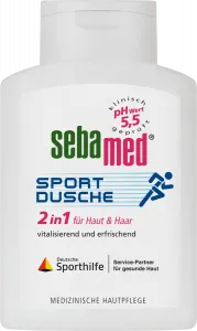 Гель для душа спортивный душ 2в1 для кожи  Волосы 200мл sebamed