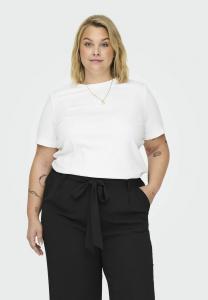 Футболка ONLY Carmakoma CARJEN SS NOOS, Bright White/Off-White