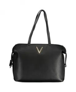 Черная полиэтиленовая сумка с плечевым ремнем Valentino By Mario Valentino, черный