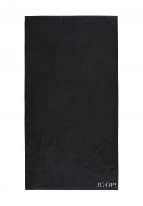Чёрное двустороннее полотенце для душа Classic Joop!