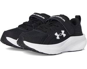 Детские кроссовки Under Armour Charged Assert 11 Alternate Closure (Little Kid) Under Armour Kids, Black/Black/White