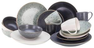 Столовый набор Creatable, 33x34x32 см, антрацитовый/серый/черный/белый/золотой