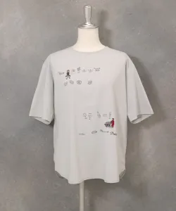 Пуловер с закругленным низом Studio Picone, цвет Light Gray (089)