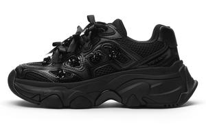 CHARLES&KEITH Маленькие CK высотаувеличивающие противоскользящие низкие массивные кроссовки женские multicolor