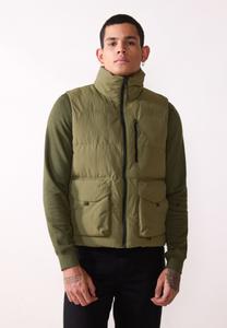 Куртка Pier One Waistcoat, Khaki