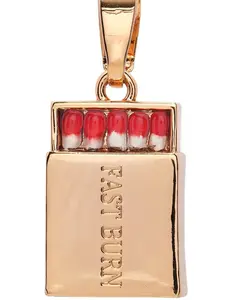 Подвеска Fast Burn Romance Crystal Haze, золотой