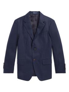 Ralph Lauren однобортный блейзер, синий