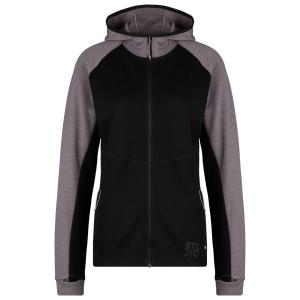 Толстовка из мериноса Stoic Women's Merino260 StadjanSt Hoody, цвет Black/Shark Grey