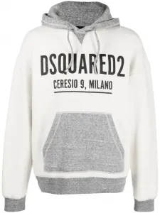 Худи с логотипом DSQUARED2, белый