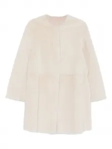 Двусторонняя шуба из овчины Manzoni 24, нейтральный