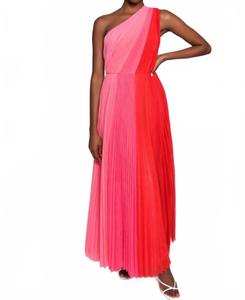 Макси-платье Tarina в розовом цвете Hutch, Pink Colorblock