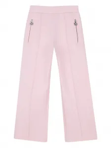 Брюки с молниями Marc Jacobs Kids, розовый