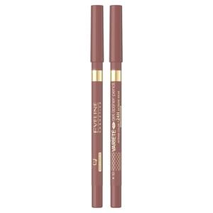 Гелевый карандаш для губ Variety Gel Lip Liner 10 — идеально подходит для подчеркивания контура губ Eveline