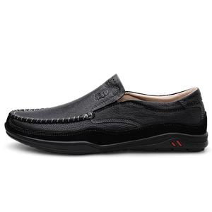 LAORENTOU Мужские повседневные туфли с низким верхом, черные/коричневые