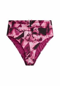 Низ бикини Mint Velvet HIGH WAIST ITALIAN , Pink Camouflage/Pink