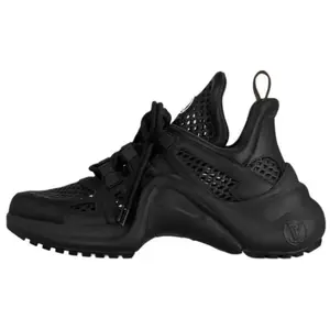 Женские кроссовки Louis Vuitton низкие, черный