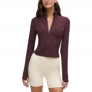 Женское пальто для йоги Lululemon, goodnight plum/gnpl