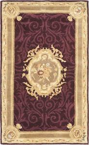 SAFAVIEH Empire Collection ковер 77 x 122 см Dark Red / Dark Beige EM414A ручной работы традиционный европейский премиальный шерстяной