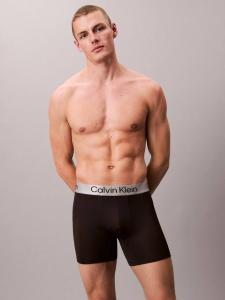 Микростретч боксеры Calvin Klein, Pack of 3, Red Stamp/Black/Turbulenc