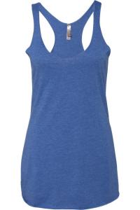 Женская майка-борцовка Triblend Next Level, цвет vintage royal