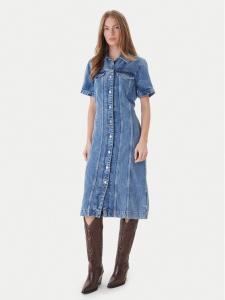 Джинсовое платье slim fit WW0WW46638 Tommy Hilfiger, синий