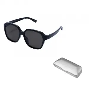 Balenciaga Квадратные солнцезащитные очки, Black