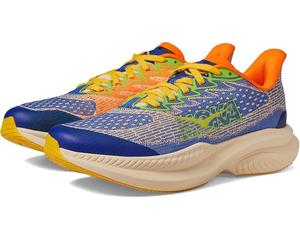 Кроссовки Hoka Kids Mach 6, цвет Ultramarine/Electric Tangerine