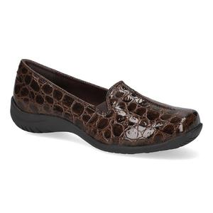 Женские слипоны Easy Street Purpose, цвет Brown Patent Croco
