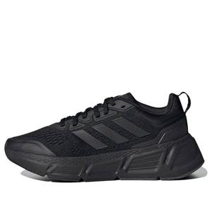 Кроссовки questar 'triple black' Adidas, черный