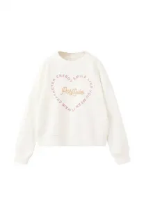 Детская толстовка Mango Kids, Off White