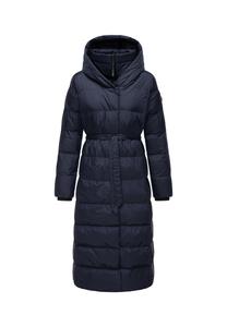 Niara Длинное стеганое пальто Ragwear, темно-синий