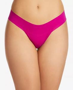 BreatheМягкое нижнее белье-стринги с натуральной посадкой Hanky Panky, розовый