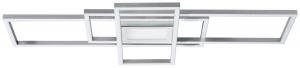 Светодиодный потолочный светильник Novel, 70x30x6,2 см, никельной